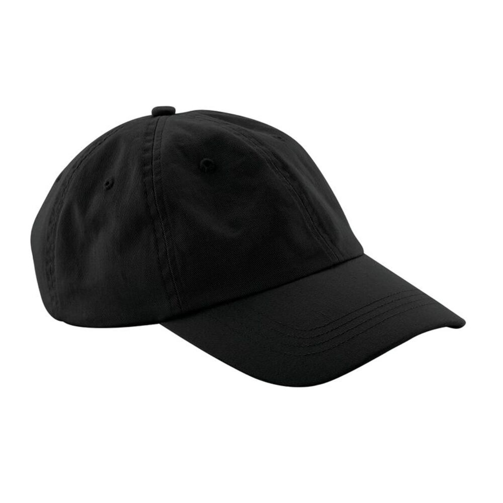 Beechfield 6 Panel Low Profile Cap / Black